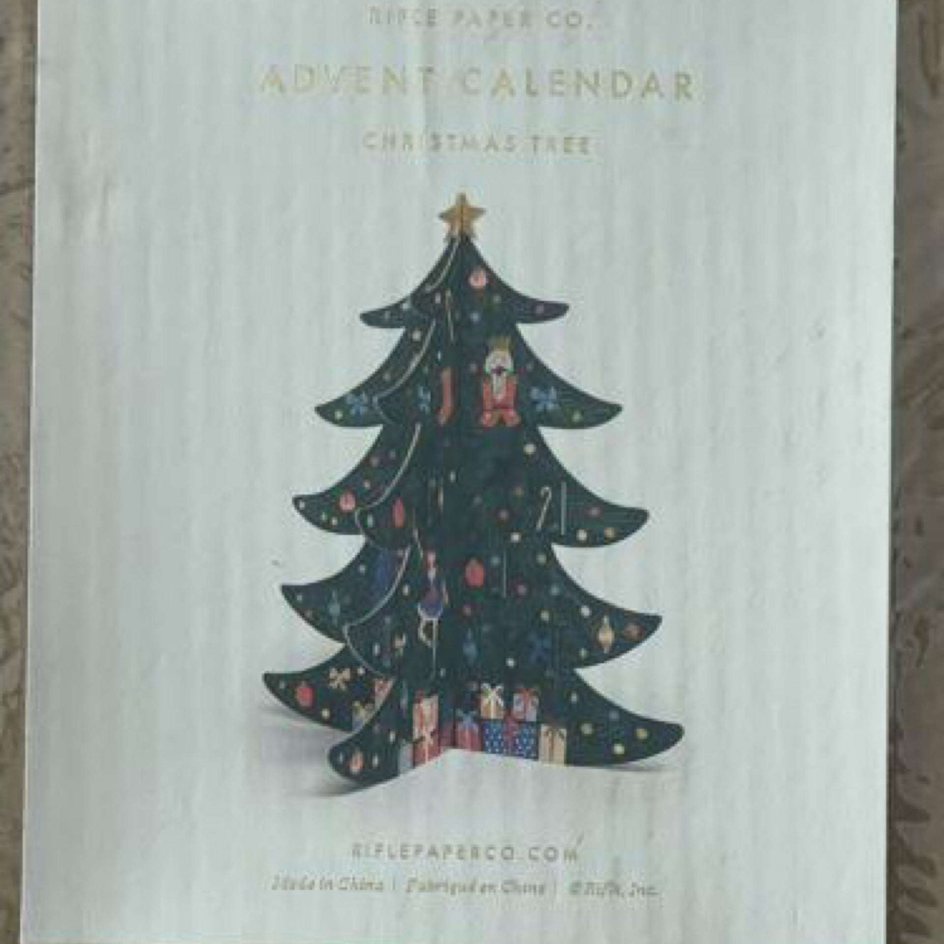 Rifle Paper Co Advent Calendar Christmas Tree Bumble Wren Rifle Paper Co Advent Calendar Christmas Tree Bumble Wren